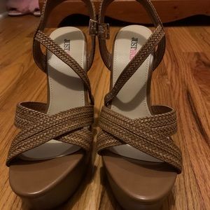 Platform Woven Heels